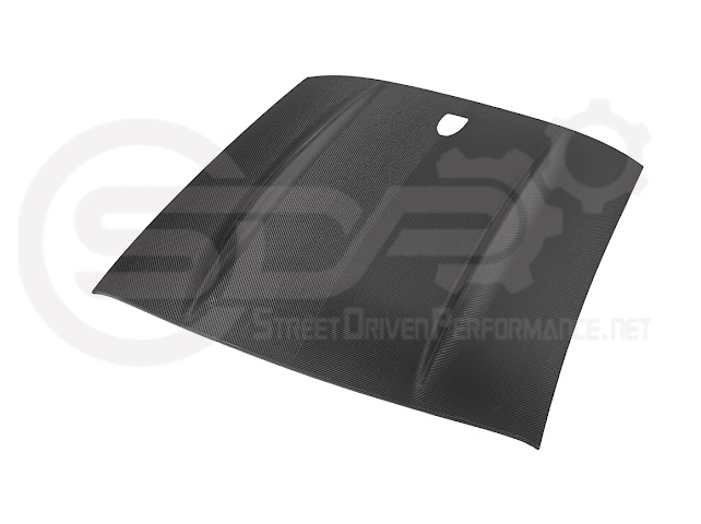 2015-Up Ford Mustang S550 & S650 Coupe | Factory Style Dry CARBON FIBER Tape-On Top Roof Panel Cover