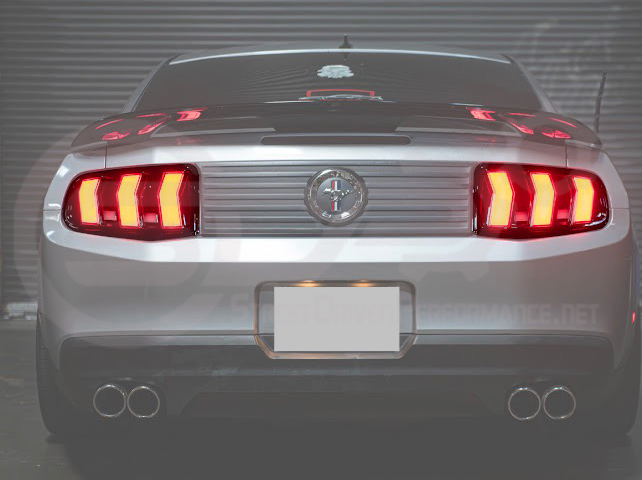 2010-2014 FORD MUSTANG | S650 EURO STYLE SEQUENTIAL SIGNAL LED REAR TAILLIGHTS PAIR