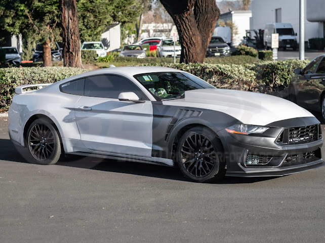 2018-2023 FORD MUSTANG GT500 KR STYLE FRONT SIDE VENTED FENDERS PAIR