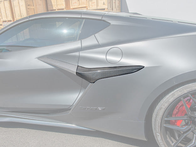 2023+ CORVETTE C8 E-RAY / Z06 | CARBON FIBER DOOR SCOOP