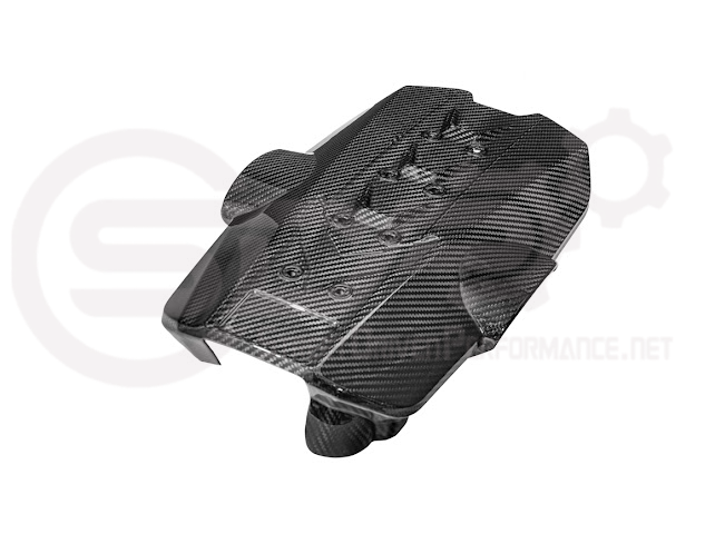 2025-Up Chevy Corvette C8 ZR1 | Dry Carbon Fiber Rear Engine Cover One-Piece