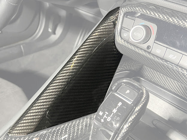 2020-Up Toyota GR Supra A90 A91 |Factory Style CARBON FIBER Center Console Side Panel Gear Shift