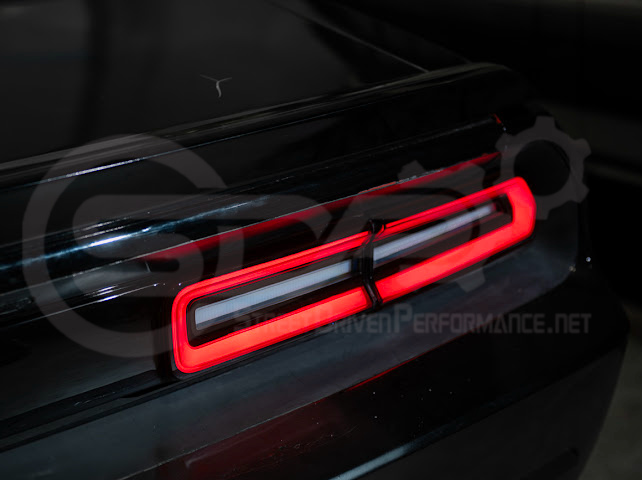 2008-2014 DODGE CHALLENGER | FACELIFTED SEQUENTIAL SIGNAL LED CLEA REAR TAILLIGHTS (PAIR)