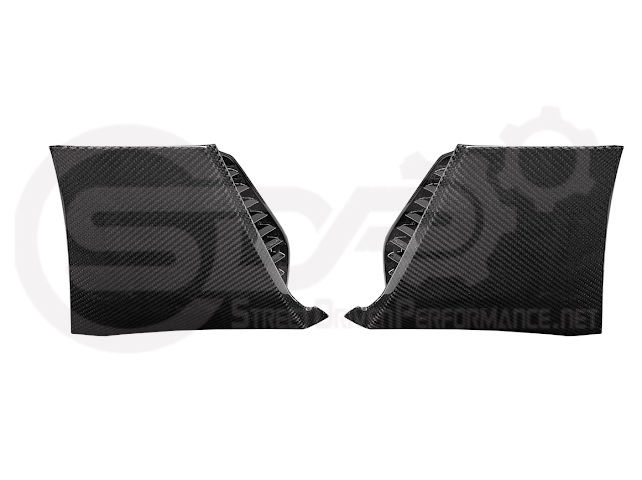 2022-Present Cadillac CT5-V Blackwing | CARBON FIBER Lower Side Fender Vent Trim Panel Replacement (Pair)