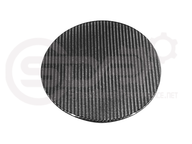 2024-UP FORD MUSTANG S650 | FACTORY STYLE DRY CARBON FIBER SIDE FENDER FUEL TANK GAS LID COVER