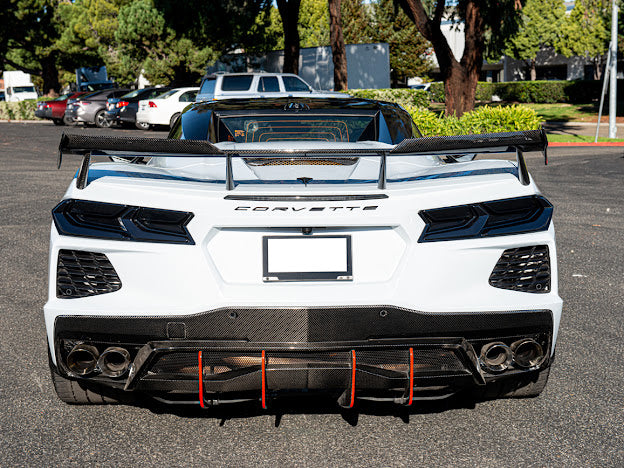 2020+ CHEVROLET CORVETTE C8 | DARK TINTED REAR LIGHT COVER