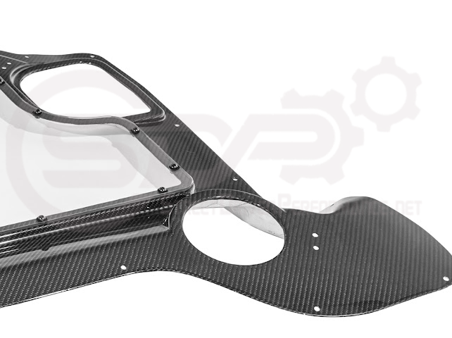 2020+ CORVETTE C8 CONVERTIBLE | HTC CARBON FIBER EXPOSED ENGINE BAY PANEL COVER REPLACEMENT