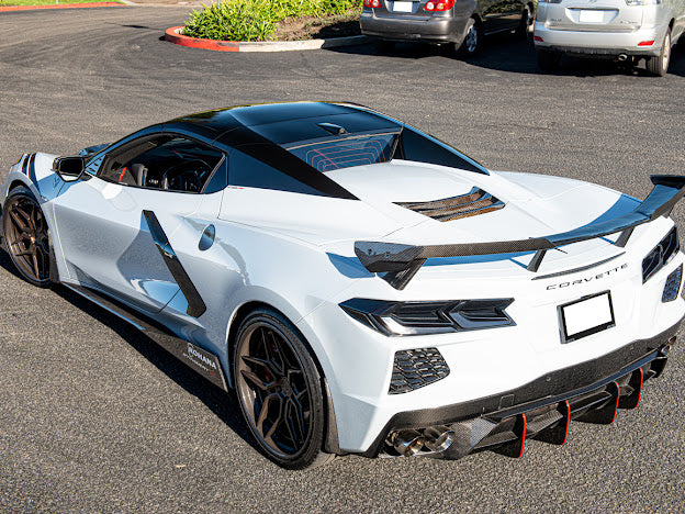 2020+ CHEVROLET CORVETTE C8 | DARK TINTED REAR LIGHT COVER