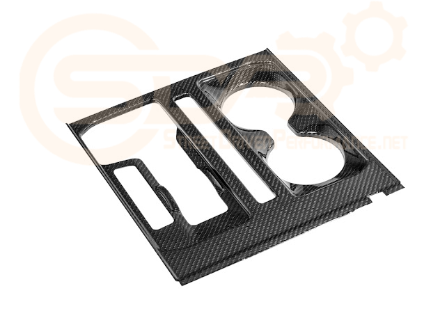 2021-UP FORD F-150 | FACTORY STYLE CARBON FIBER CENTER CONTROL GEAR SHIFT PANEL COVER