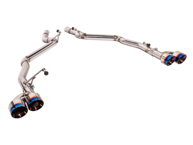 2024-PRESENT FORD MUSTANG S650 GT | AXLE BACK QUAD TIPS EXHAUST