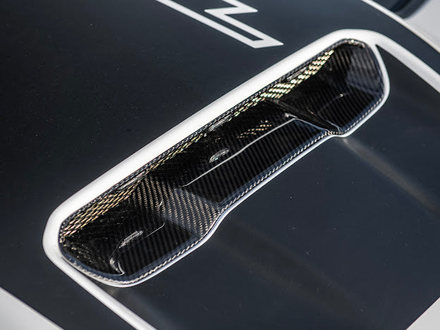 2019-UP RAM 1500 TRX CARBON FIBER FRONT AIR INTAKE HOOD SCOOP
