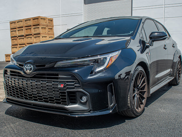 2023-UP TOYOTA GR COROLLA | FACTORY STYLE CARBON FIBER FRONT BUMPER SIDE VENT REPLACEMENT (PAIR)