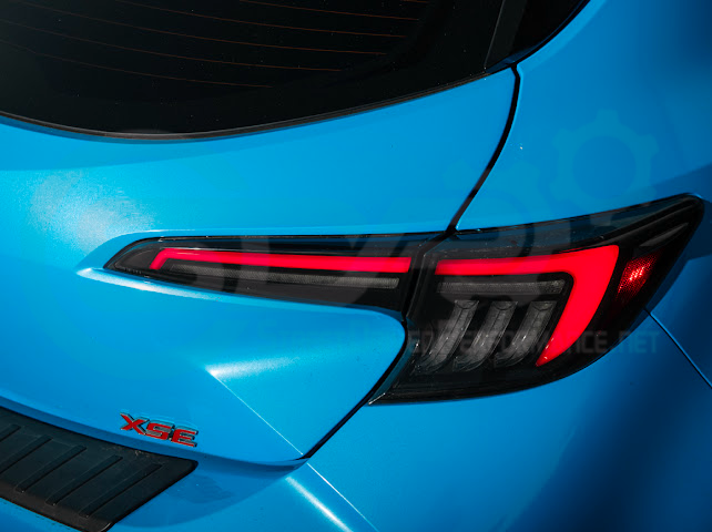 2019-UP COROLLA HATCHBACK GR SEQUENTIAL SIGNAL LED CLEAR REAR TAILLIGHTS PAIR