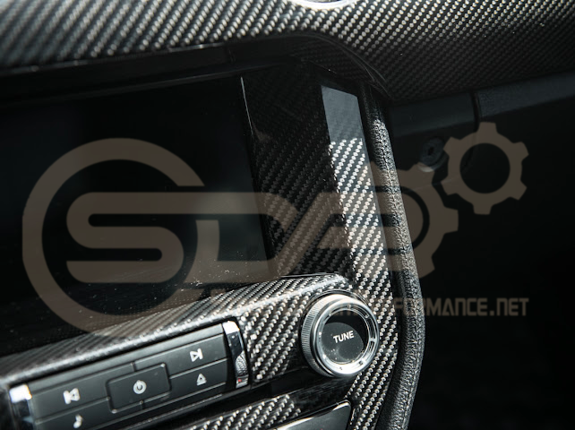 2015-2023 S550 | FORD MUSTANG CARBON FIBER CENTER CONSOLE CONTROL PANEL TRIM COVER