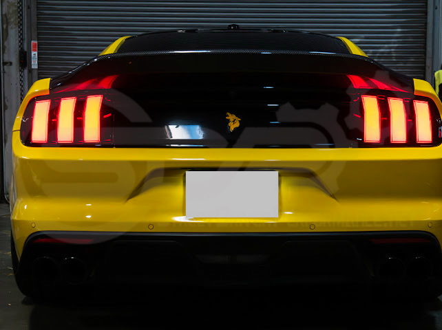 2015-2023 FORD MUSTANG S550 | EURO RGB SEQUENTIAL SIGNAL LED XB REAR TAILLIGHTS PAIR