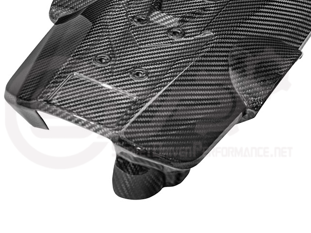 2025-Up Chevy Corvette C8 ZR1 | Dry Carbon Fiber Rear Engine Cover One-Piece