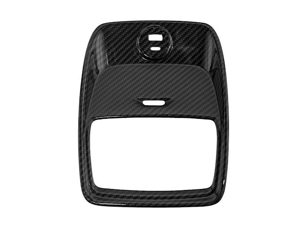 2021-Up Ford Mustang Mach-E |INTERIOR Carbon Fiber Rear AC Outlet Panel Cover