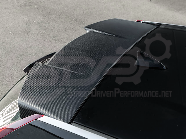 *IMPERFECTION / DISCOUNTED* 2009-2015 Cadillac CTS-V V2 Wagon - Carbon Fiber Trunk Lid Spoiler / Wing