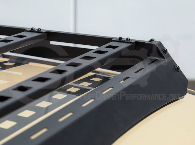 2010-2024 Toyota 4Runner | Carbon Steel Black Top Roof Rack Cargo Carrier