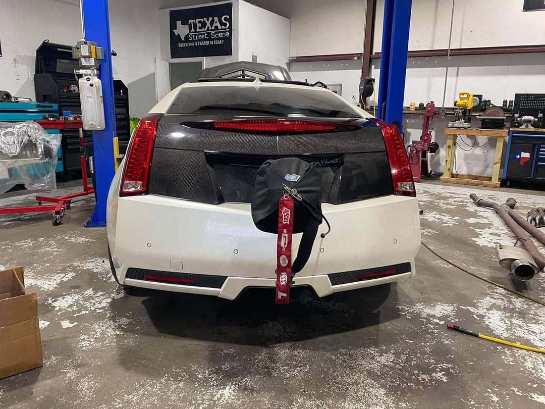 2011-2014 Cadillac CTS-V V2 Coupe | Carbon Fiber Rear Trunk Lid