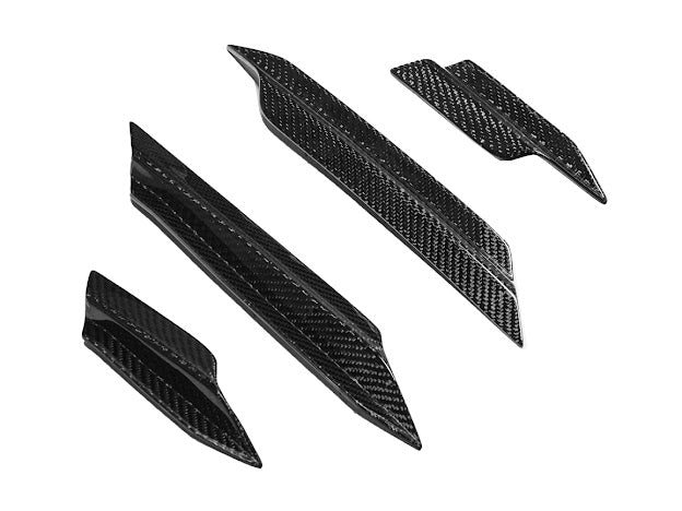 2023+ HONDA CIVIC TYPE-R | SDP PERFORMANCE PACKAGE CARBON FIBER FRONT SIDE CANARDS (PAIR)