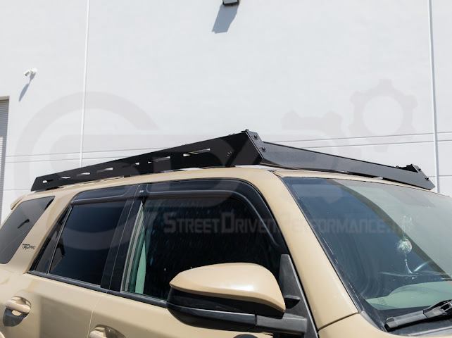 2010-2024 Toyota 4Runner | Carbon Steel Black Top Roof Rack Cargo Carrier