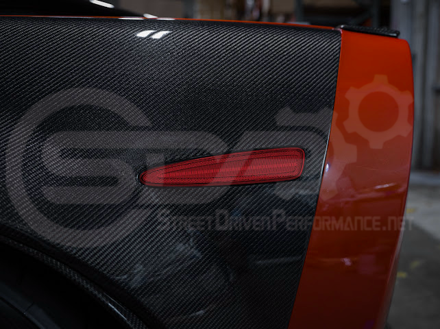 2005-2013 Chevrolet Corvette C6 | Amber Light LED Side Fender Markers Pair (Front and / or Rear) {Clear, Amber, Red, or Smoke Lenses}