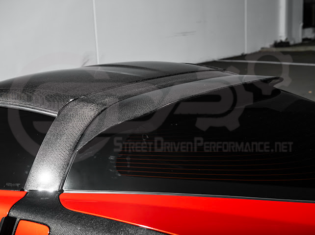 2005-2013 CHEVROLET CORVETTE C6 | SDP PERFORMANCE CARBON FIBER REAR ROOF WING LID SPOILER