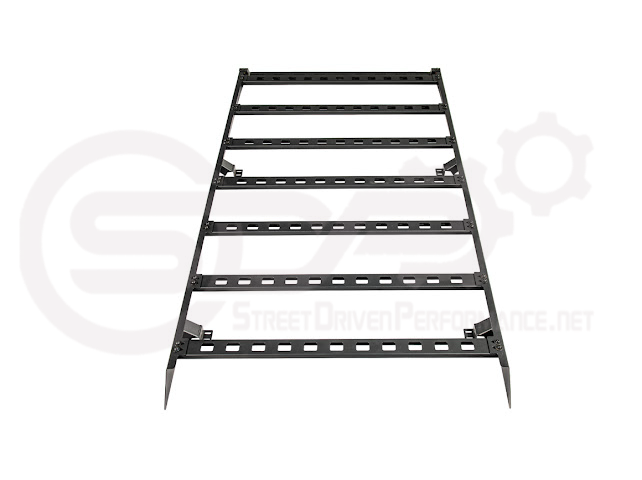 2010-2024 Toyota 4Runner | Carbon Steel Black Top Roof Rack Cargo Carrier