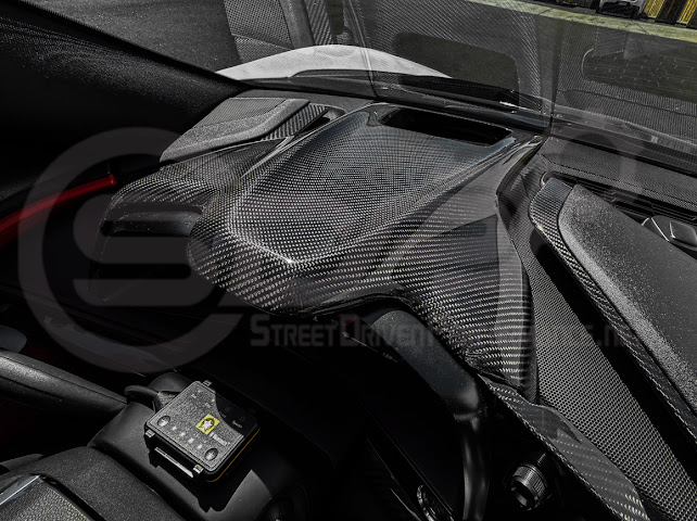 2020-2025 CHEVROLET CORVETTE C8 | DRY CARBON FIBER UPPER DASH INSTRUMENT PANEL