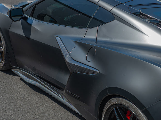 2020+ CORVETTE C8 Z06 / E-RAY |  CARBON FIBER DOOR HANDLE PAIR