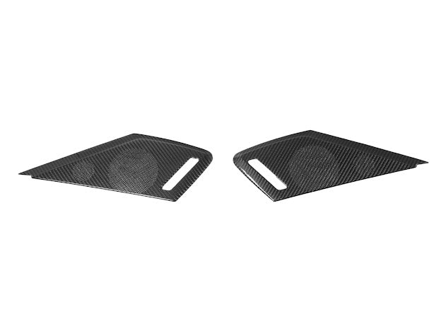 2020+ CORVETTE C8 CARBON FIBER INTERIOR DOOR SPEAKER COVER
