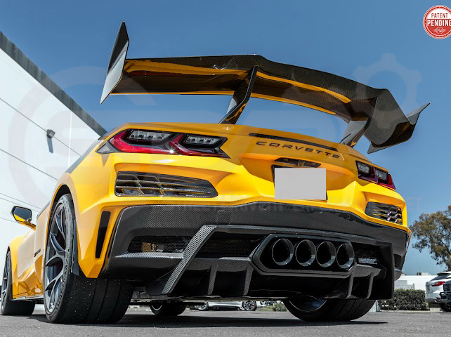 2023-UP CORVETTE C8 Z06 | ZR1 STYLE REAR WING SPOILER