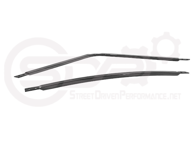 2021-UP BMW G80 M3 & G82/G83 M4 DRY CARBON FIBER ENGINE STRUT BRACE BRACKET TOWER BARS