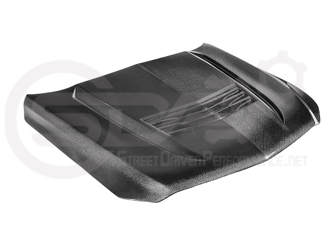 2020-Up Cadillac CT5 / CT5-V / CT5-V Blackwing | “CTS-V, V3” Style CARBON FIBER Front Vented Hood
