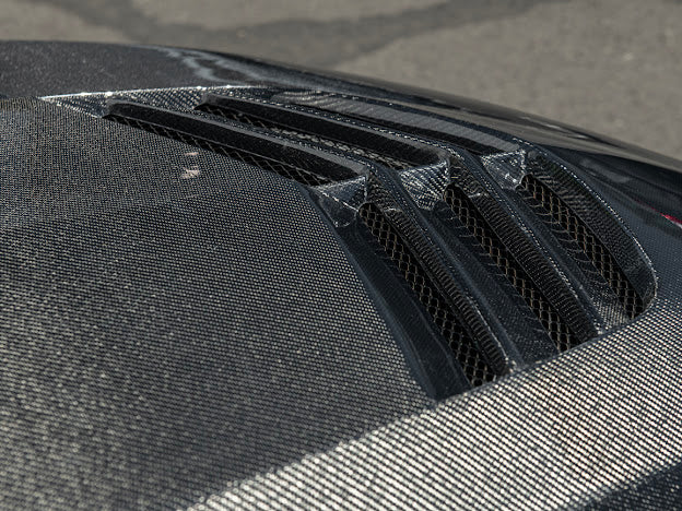 2020-Up Cadillac CT5 / CT5-V / CT5-V BLACKWING| SDP Performance Style CARBON FIBER Front Vented Hood