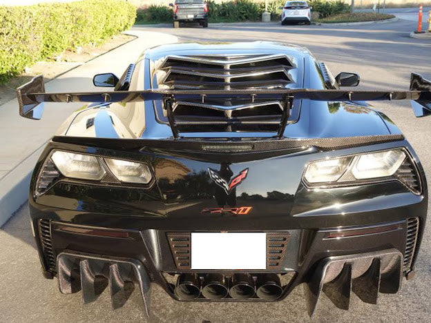 *BRAND NEW OPEN BOX / DISCOUNTED* 2019 CHEVROLET CORVETTE C7 ZR1 | CARBON FIBER REAR LID BASE SPOILER WING