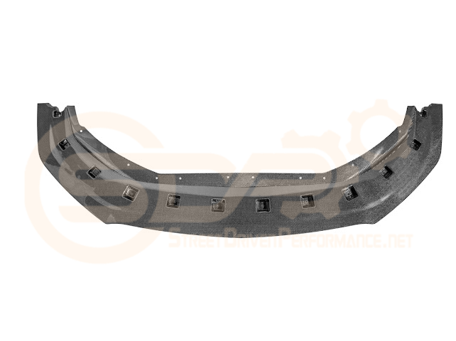 2024-Up Ford Mustang S650 | Dark Horse Factory Style CARBON FIBER Front Bumper Lip Splitter Ground Effects