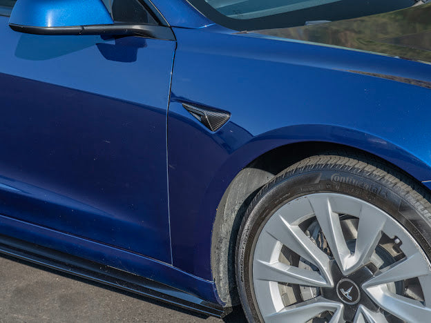2020-UP TESLA MODEL 3 & Y CARBON FIBER EXTERIOR ALL INCLUSIVE CAMERA COVERS