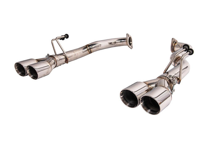 2008-2009 Pontiac G8 | T-304 Steel Muffler Delete Axle Back 3" Quad Tips Exhaust