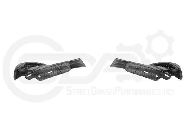 2023+ CHEVROLET CORVETTE C8 Z06/ E-RAY / ZR1 | CARBON FIBER SIDE AIR INTAKE DOOR GARNISH LOWER TRIM PAIR