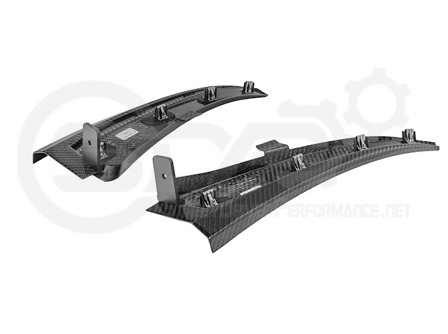 2023-UP CORVETTE C8 E-RAY, Z06, & ZR1 | FACTORY EXTENDED XL VERSION 2 FRONT & REAR MUD FLAPS SPLASH GUARD PAIR