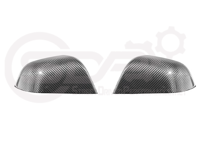 2024-Up Tesla Model 3 | Carbon Fiber Tape On Side Mirror Cap Covers Pair