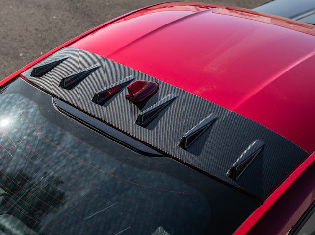 2024+ FORD MUSTANG S650 COUPE |   CARBON FIBER REAR ROOF WING SPOILER
