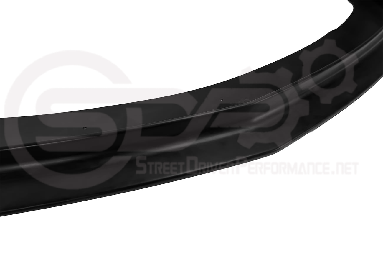 Front splitter for 2008-2009 Pontiac G8 GXP, made of polyurethane or carbon fiber, with sleek ground effects design.