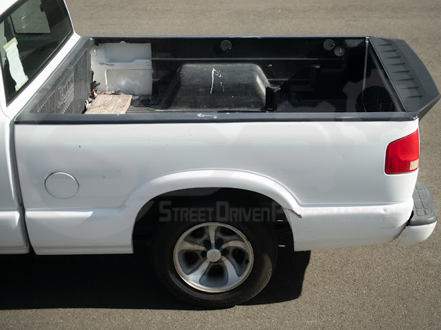 1994-2004 Chevrolet S-10 Street Series MATTE BLACK Rear Tailgate Trunk Spoiler Wing