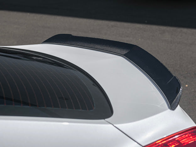 2016-2019 Cadillac ATS-V COUPE  | Wickerbill Trunk Spoiler Wing Carbon Fiber