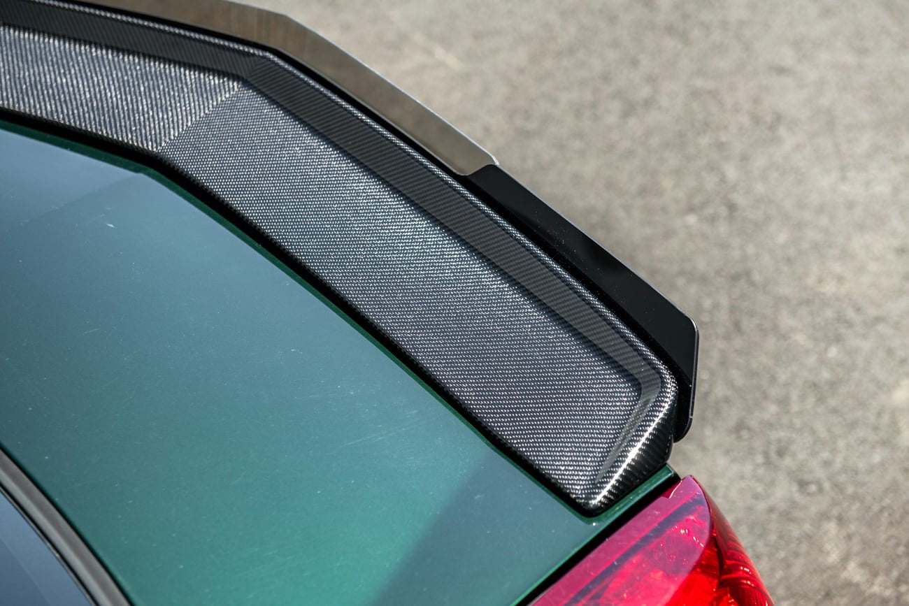 2003-2008 Cadillac CTS-V, V1 | SDP Performance Style CARBON FIBER Wickerbill Spoiler Wing