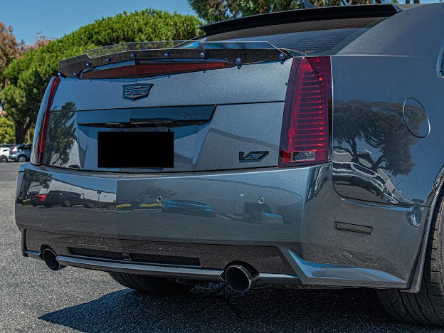 2009-2015 Cadillac CTS-V V2 CADILLAC CTS SEDAN CARBON FIBER REAR DIFFUSER