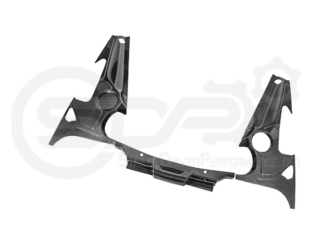 2025-Up Corvette C8 ZR1 | CARBON FIBER Engine Bay Trim Panel Cover Pair